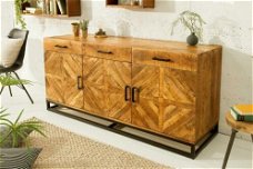 Dressoir Seattle 160cm naturel Mango-hout