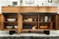 Dressoir Johannesburg 160cm Acacia-hout - 1 - Thumbnail