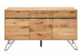 Dressoir Grand Canyon 160cm Wild Oak-hout - 5 - Thumbnail