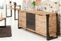 Dressoir Detroit 180cm Acacia, Teak-hout grijs - 0 - Thumbnail