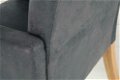 Stoel Valetine grijs armleuning - 4 - Thumbnail