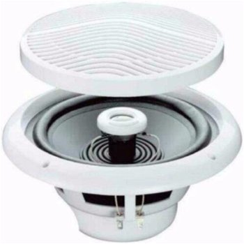 Plafond speakers inbouw spatwater proof 13 cm 80 Watt (090-B - 0