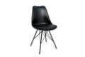 Stoel Reykjavik vintage stoel zwart zwart - 1 - Thumbnail