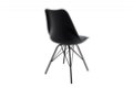 Stoel Reykjavik vintage stoel zwart zwart - 3 - Thumbnail