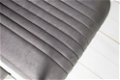 Stoel Peking vintage grijs armleuning - 4 - Thumbnail