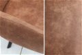 Stoel Arthur vintage bruin - 4 - Thumbnail