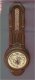 Klass.scheepvaart Banjo Baro-/thermometer,noten,37.5 cm,zgan - 0 - Thumbnail