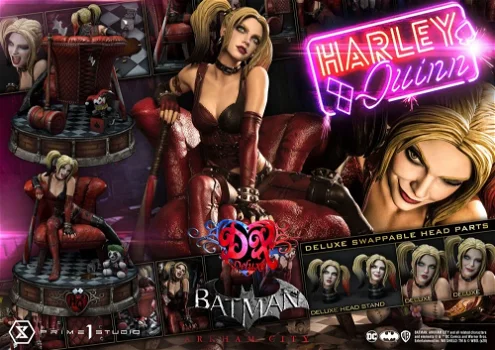 Prime1Studio Batman Arkham City 1/3 Harley Quinn Deluxe Bonus - 0