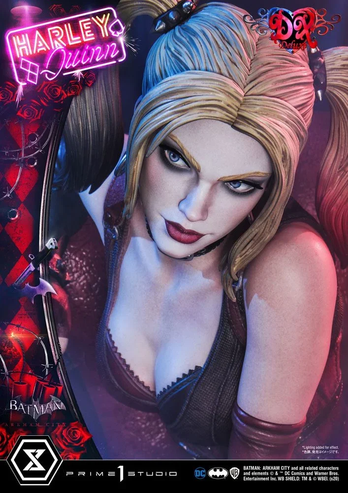 Prime1Studio - Batman Arkham City 1/3 Harley Quinn Deluxe Bonus - Afbeelding 4