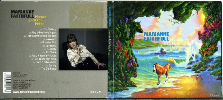 Marianne Faithfull Horses And High Heels 13 nrs CD 2010 ZGAN - 3