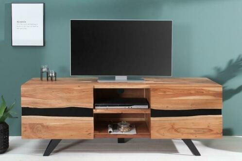 TV-Meubel Jungle 160cm Acacia-hout - 1