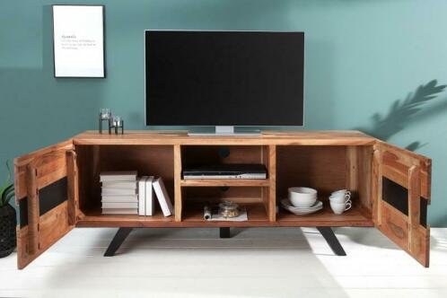 TV-Meubel Jungle 160cm Acacia-hout - 2