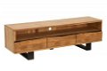 TV-Meubel Johannesburg 160cm Acacia-hout - 5 - Thumbnail