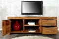 TV-Meubel Athens 135cm Indian Rosewood - 2 - Thumbnail