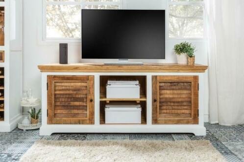 TV-Meubel Aruba 160cm Mango-hout - 1