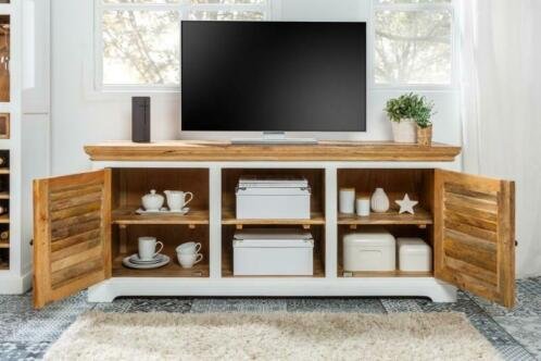 TV-Meubel Aruba 160cm Mango-hout - 2