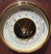 Jugendstil baro-/kwikthermometer, 1910, snijw,hout,gst,47 cm - 1 - Thumbnail