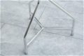 Draaibare kruk Detroit zilver industrieel - 3 - Thumbnail