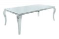 Eettafel Rome 180cm wit zilver - 4 - Thumbnail