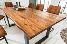 Eettafel Phoenix 180cm Acacia-hout 35mm