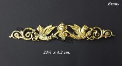= Klok ornament = brons =43813