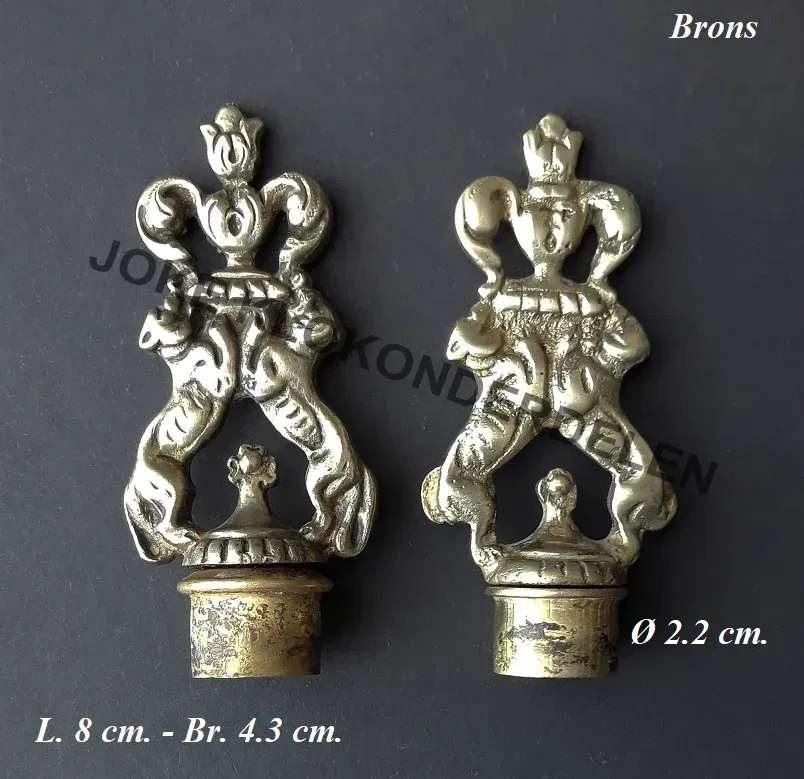 = 2 Kaarsendovers = oud =43812 - nr. 1