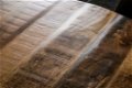 Eettafel Nairobi 120cm ronde natuurlijke Mango-hout - 2 - Thumbnail