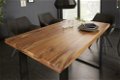 Eettafel Nairobi 120cm Indian Rosewood 45mm - 0 - Thumbnail