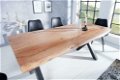 Eettafel Johannesburg X 160cm Acacia-hout 35mm - 1 - Thumbnail