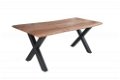 Eettafel Johannesburg X 160cm Acacia-hout 35mm - 4 - Thumbnail