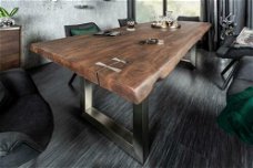 Eettafel Johannesburg Artwork 240cm Acacia-hout 60mm