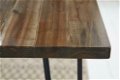 Eettafel Havanna 160cm bruin Acacia-hout - 2 - Thumbnail