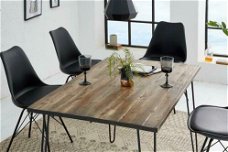 Eettafel Havanna 120cm bruin Acacia-hout