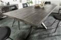 Eettafel Chicago 200cm grijs Acacia-hout - 0 - Thumbnail