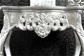 Wand-Tafel Venice zilver 85cm - 2 - Thumbnail