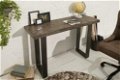 Wand-Tafel Nairobi 115cm grijs Mango-hout - 0 - Thumbnail