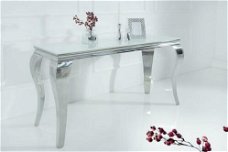 Wand-Tafel Aruba 140 cm wit zilver