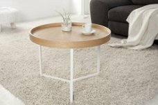 Salontafel Module 60cm naturel wit