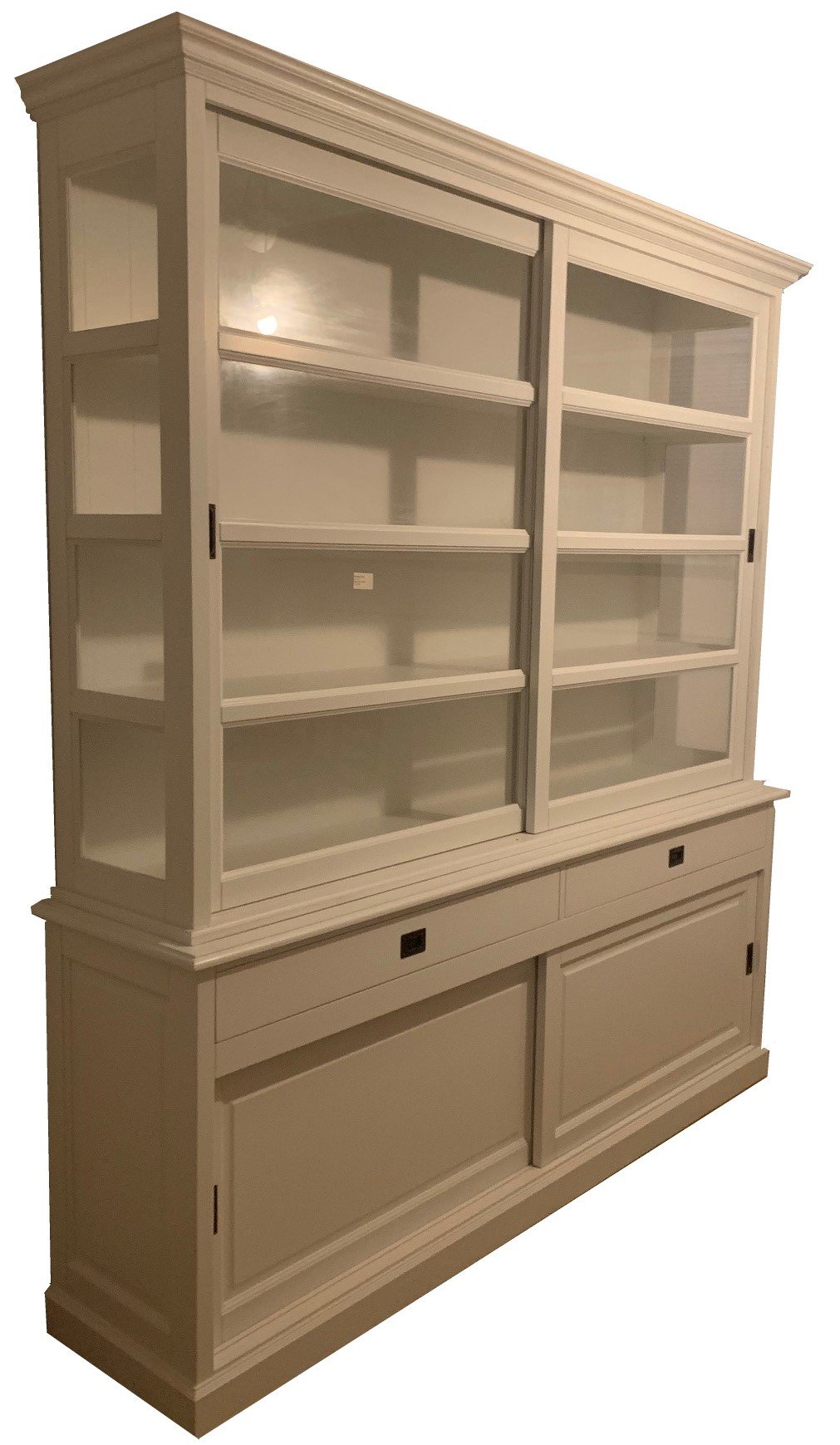 Buffetkast wit - wit Nijkerk XL 220 x 50/40 x 240cm - nr. 1