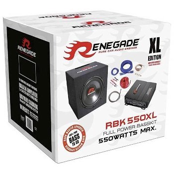 RENEGADE RBK550XL 550Watt baskit incl. kabelset - 3