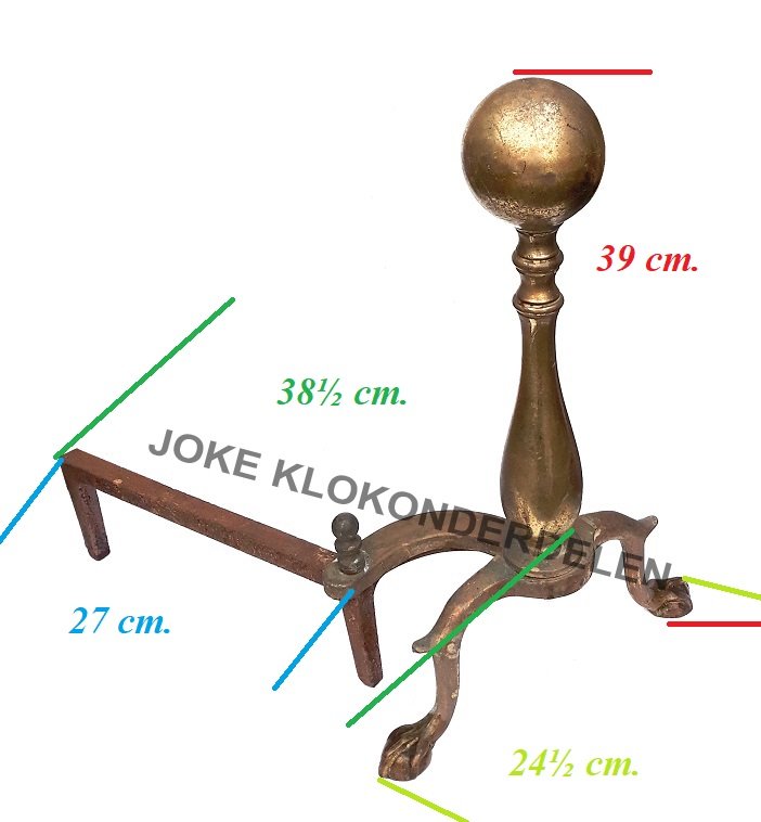 = Haardstel = brons =43820 - Afbeelding 2