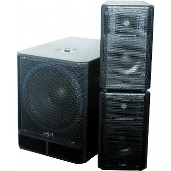 BST KE15 ACTIEF SYSTEEM 2.1 - 15 Inch/ 38CM 800WATT RMS - 1