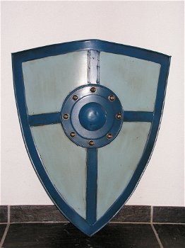 Wapenschild ridderschild schild middeleeuwen zwaard harnas - 0
