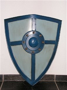 Wapenschild ridderschild schild middeleeuwen zwaard harnas