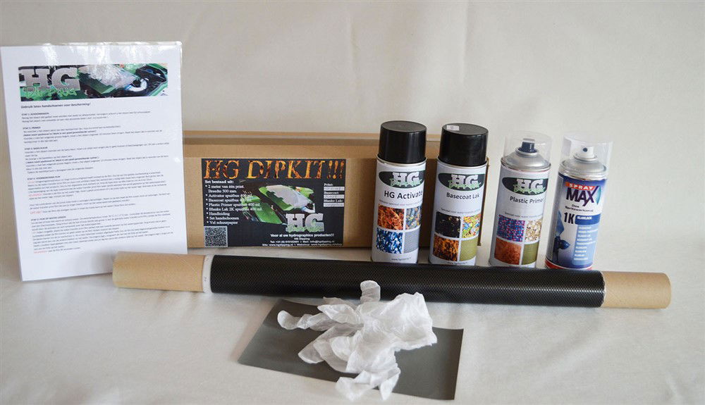 Customize uw auto zelf! Hydrographics dipping = HG Dipping - Afbeelding 2