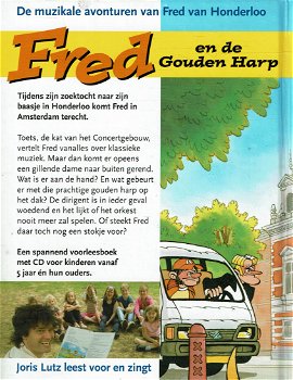 Joris Lutz = Fred en de gouden harp - incl. CD - 1