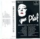 Edith Piaf Haar 20 Grootste Successen cassette 1978 ZGAN - 1 - Thumbnail