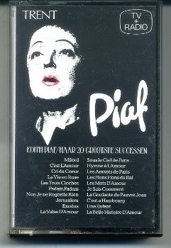 Edith Piaf Haar 20 Grootste Successen cassette 1978 ZGAN - 5