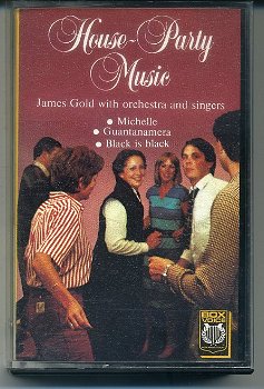 James Gold House Party Music 12 nrs cassette als NIEUW - 5