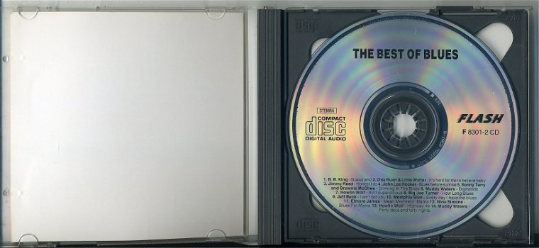 The Best Of Blues met oa B.B. King 14 nrs cd als NIEUW - 2